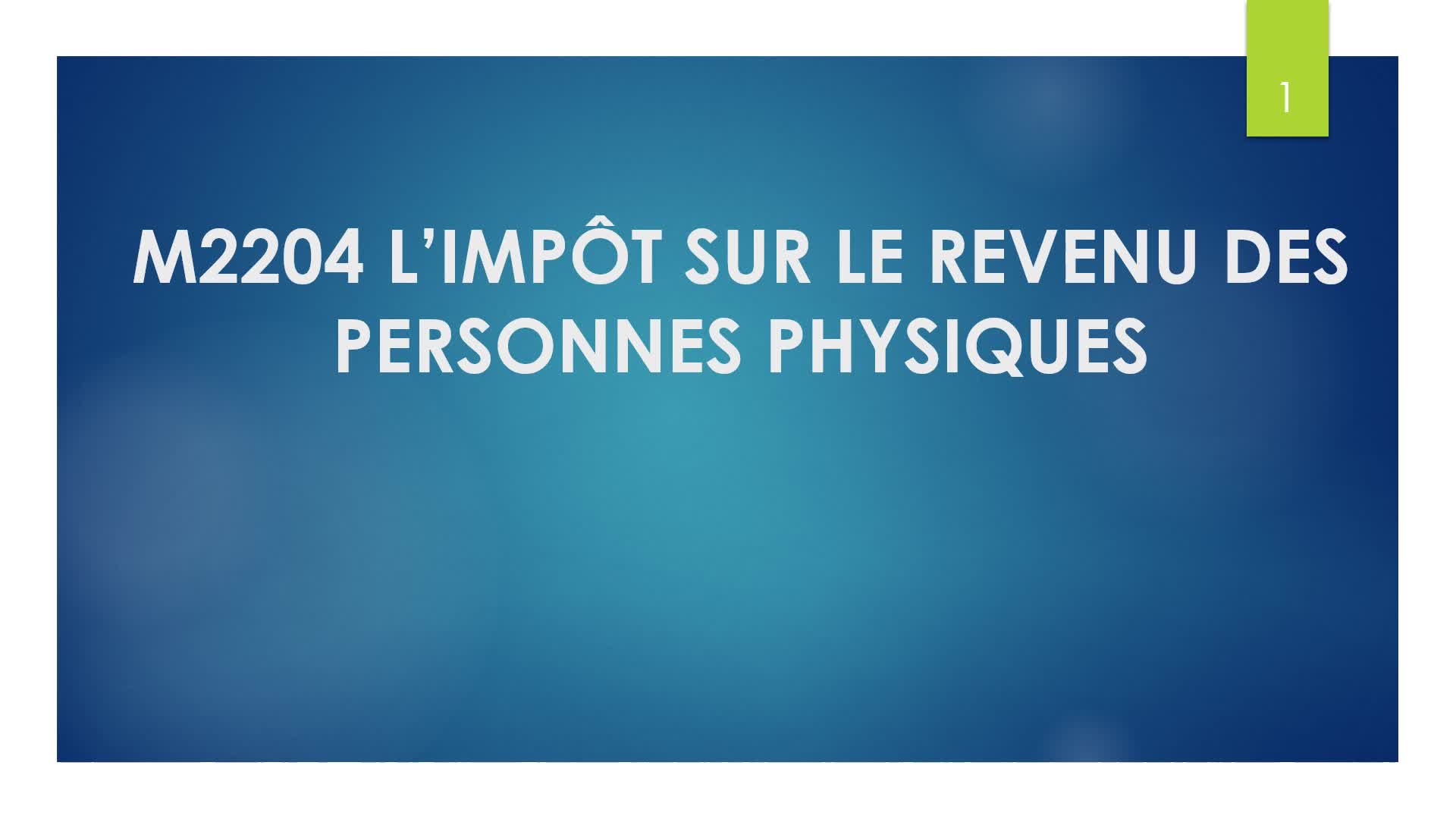 Chapitre 6 Les Réductions Et Crédits D'impôt